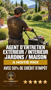 Photo de galerie - Multiservices Jardinnages -50% de la facture. 