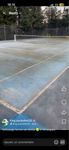 Photo de galerie - Début de chantier ( terrain de tennis ?) 