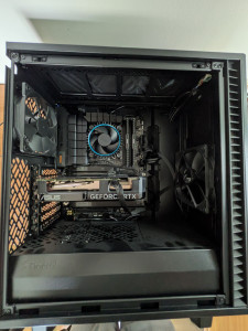 Photo de galerie - Remplacement carte graphique 
