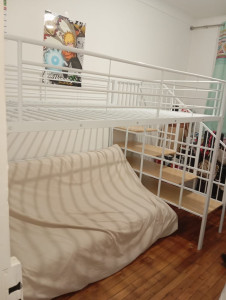 Photo de galerie - Montage d'un lit mezzanine deux place 