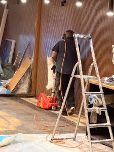 Photo de galerie - Pose de parquet - Revêtement de sol