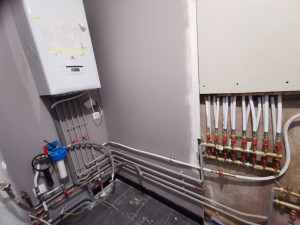 Photo de galerie - Installation complète Chauffage et sanitaire , au départ du compteur,.