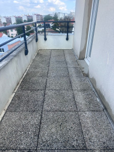 Photo de galerie - Nettoyage de terrasse (AVANT)