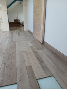 Photo de galerie - Pose de parquet - Revêtement de sol