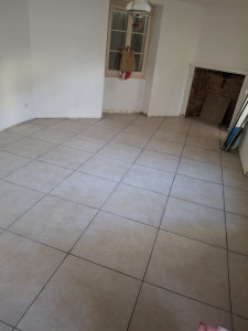 Photo de galerie - Carrelage RDC complet 