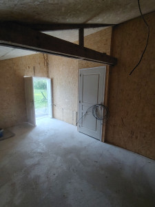 Photo de galerie - Isolation et pose d'osb 