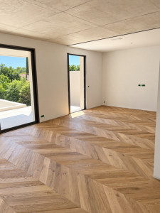 Photo de galerie - Pose de parquet - Revêtement de sol