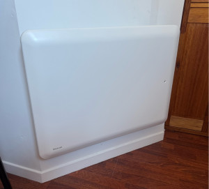 Photo de galerie - Installer un gros radiateur électrique