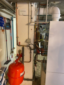 Photo de galerie - Pose de chaudière gaz 