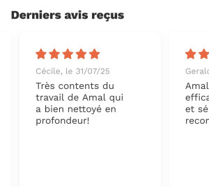 Photo de galerie - Avis client 