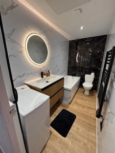 Photo de galerie - Réalisation complète d'une salle de bain 