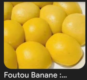 Photo de galerie - Accompagnement fait à base d'un mélange de manioc et banane Plantain 