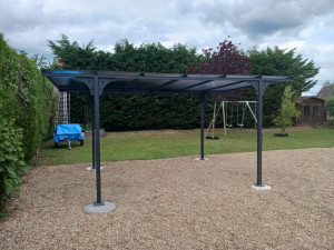 Photo de galerie - Montage d' un carport