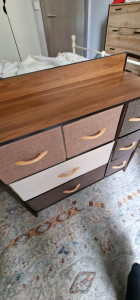 Photo de galerie - Commode/Meuble de Rangement en Tissu