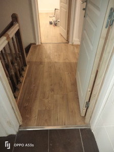 Photo de galerie - Pose de parquet - Revêtement de sol