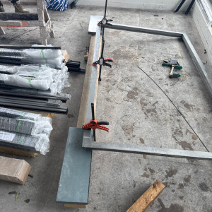 Photo de galerie - Remise en état châssis alu 