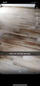 Photo de galerie - Carrelage et joint de carrelage 