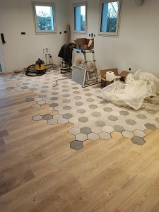 Photo de galerie - Pose de parquet et carrelage