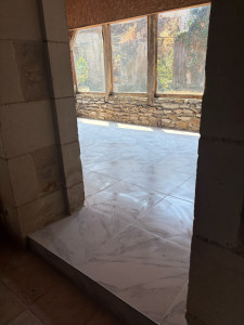 Photo de galerie - Pose de carrelage 