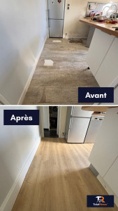 Photo de galerie - Pose de parquet 
