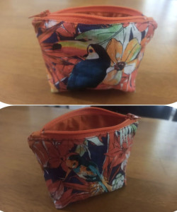 Photo de galerie - Petit porte-monnaie réalisé pour un petit cadeau