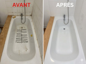 Photo de galerie - Le pouvoir d'un nettoyage en profondeur : Avant / Après.