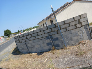 Photo de galerie - Montage parpaing 