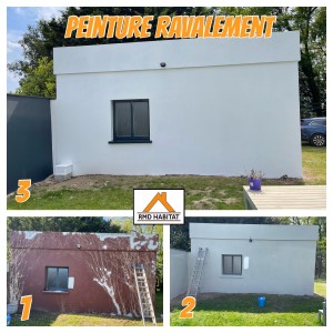 Photo de galerie - Travaux de peinture façade