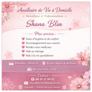 Photo de galerie - Flyer 2026 , aide à la personne 