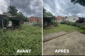 Photo de galerie - Débroussaillage 