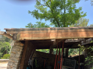 Photo de galerie - Changement, poutre toiture