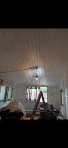 Photo de galerie - Travaux de peinture intérieure et plafond. Je sais aussi peindre l'extérieur j'avais fait le crépis de ma maison.