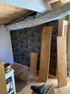 Photo de galerie - Réalisation d’étagères 