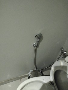 Photo de galerie - Installation Douchette de toilette