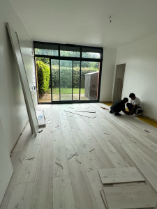 Photo de galerie - Pose de parquet - Revêtement de sol