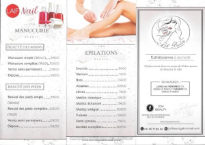 Photo de galerie - Tarifs