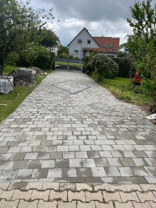 Photo de galerie - Pose pavé après 