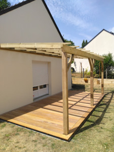 Photo de galerie - Pergola pin classe 4