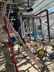 Photo de galerie - Soudure et installation complète 