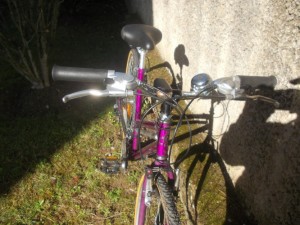 Photo de galerie - Fixation cadre vélo caméra de sport