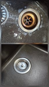 Photo de galerie - Nettoyage l'évier de cuisine 