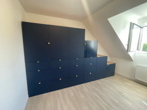 Photo de galerie - Chambre avec mur en pente 