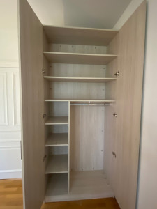 Photo de galerie - Penderie sur mesure