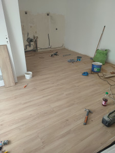 Photo de galerie - Pose de parquet - Revêtement de sol