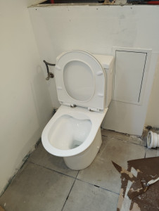 Photo de galerie - Installation d'un WC 