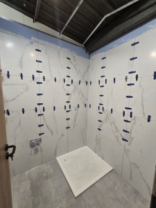 Photo de galerie - Pose de carrelage