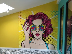 Photo de galerie - Peinture - Tapisserie