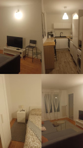 Photo de galerie - Désinfection et nettoyage : cuisine, chambre, salon.