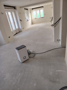 Photo de galerie - Pose de parquet coller pointe de Hongrie