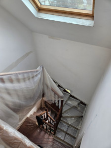 Photo de galerie - Protection plus peinture Cage d'escalier 